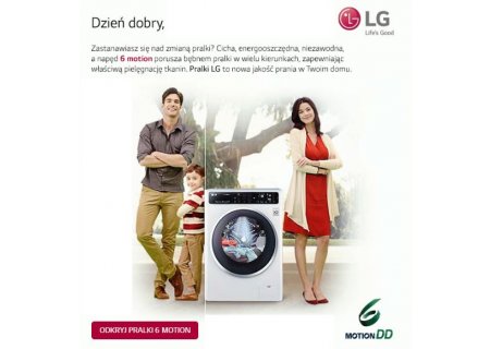 Poznaj nową jakość prania z LG