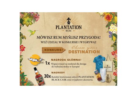 Choose Your Destination - Plantation Rum