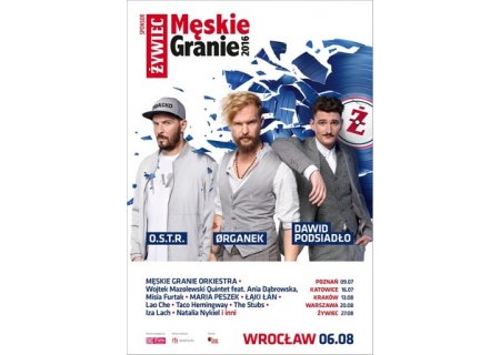 Męskie Granie 2016. Wygraj bilety na koncert we Wrocławiu