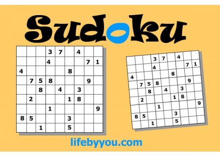 Łamigłὀwki – Sudoku Poziom Łatwy