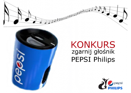 Zgarnij wyjątkowy głośnik przenośny Philips PEPSI!