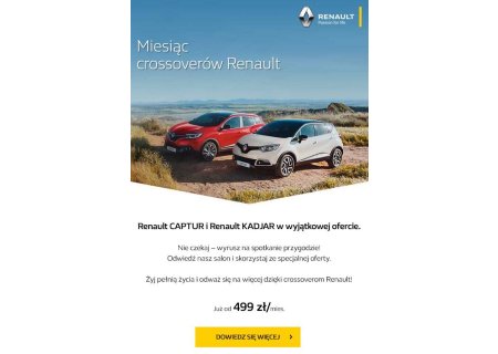 Miesiąc crossoverów Renault!