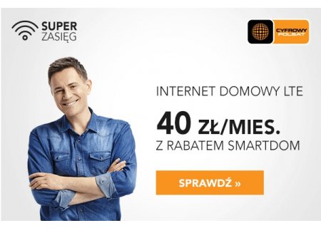 Internet LTE Plus 50 GB od Cyfrowego Polsatu!