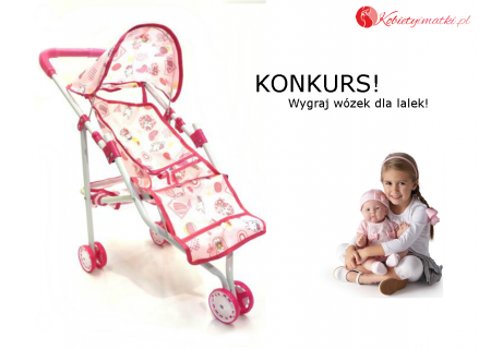 Zgarnij wyjątkowy wózek spacerowy dla swojej córki!