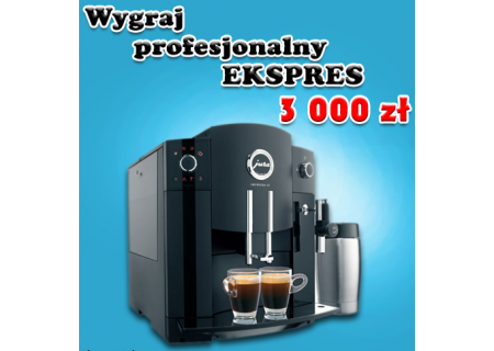 Wygraj Ekspres do kawy o wartości 3000 zł