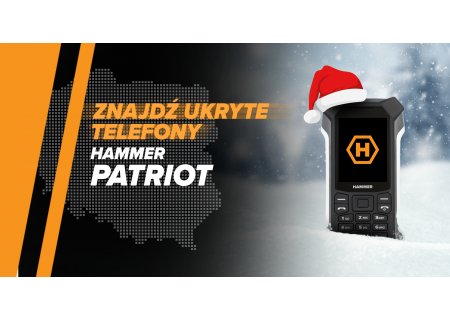 Znajdź ukryte telefony Hammer Patriot - edycja świąteczna