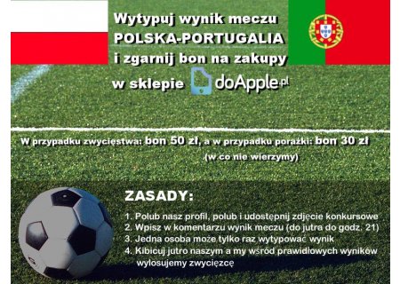 Wytypuj wynik meczu Polska-Portugalia i wygraj