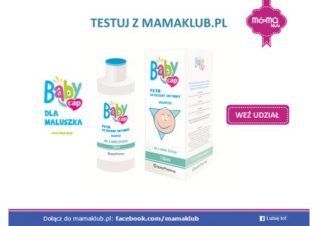 Testuj Baby Cap - płyn do higieny intymnej dla chłopców