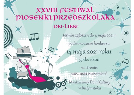 XXVIII Festiwal Piosenki Przedszkolaka