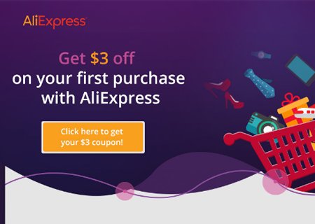 3$ do AliExpress dla użytkowników Atrakcyjnych Konkursów!